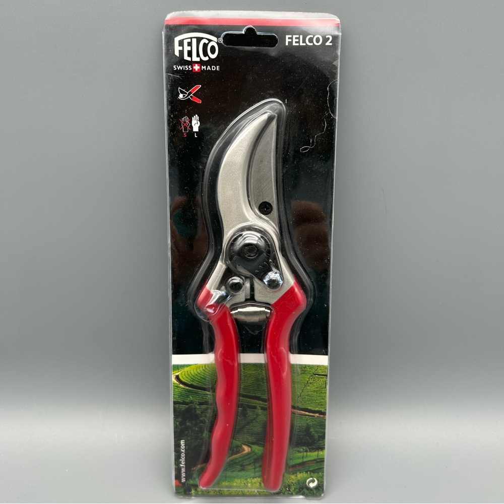 FELCO F-2 068780 Classic Manual Hand Pruner, F 2, Red
